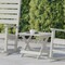 Flash Furniture White Portable Folding Adirondack Side Table LE-HMP-2012-1620H-WT-GG - alternate 10